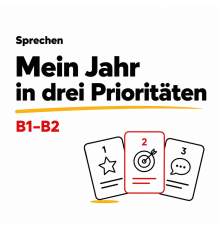 Mein Jahr in drei Prioritäten