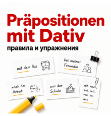 Präpositionen mit Dativ