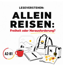 Leseverstehen Deutsch A2–B1: Allein reisen
