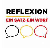 Exit Ticket "Ein Satz - ein Wort"