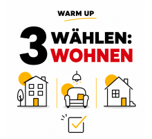 Warm up "3 wählen: Wohnen" A1-A2