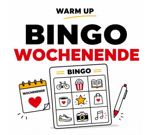 Разминка на тему "Bingo Wochenende"