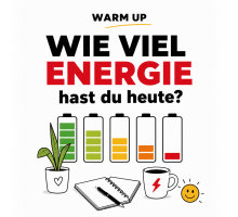 Warm up "Wie viel Energie hast du heute?" A2-B2