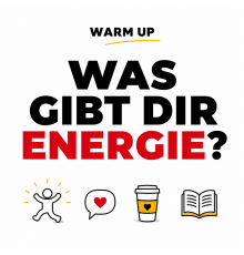 Warm up "Was gibt dir Energie?" A1-B1