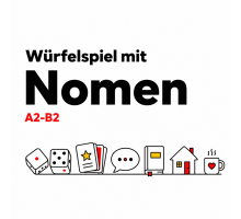Würfelspiel mit Nomen A2-B2