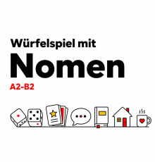 Würfelspiel mit Nomen A2-B2