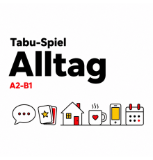 Tabu-Spiel "Alltag" A2-B1