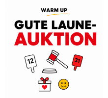 Warm up "Gute Laune-Auktion"